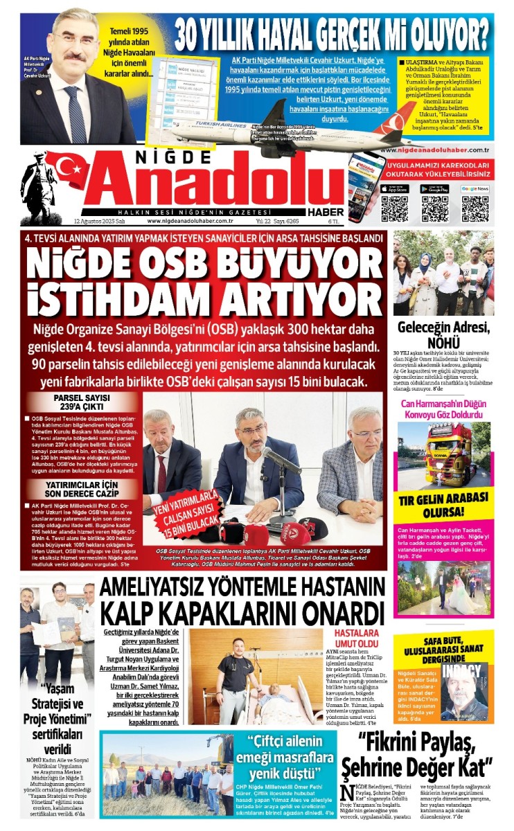  2025-08-12 Gazetesi