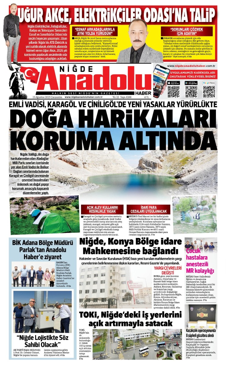  2025-08-13 Gazetesi