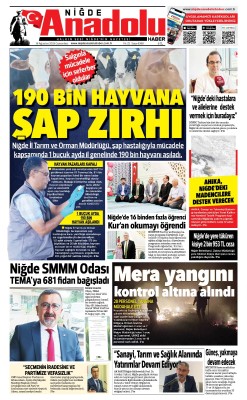 BUGÜNKÜ GAZETEMİZ