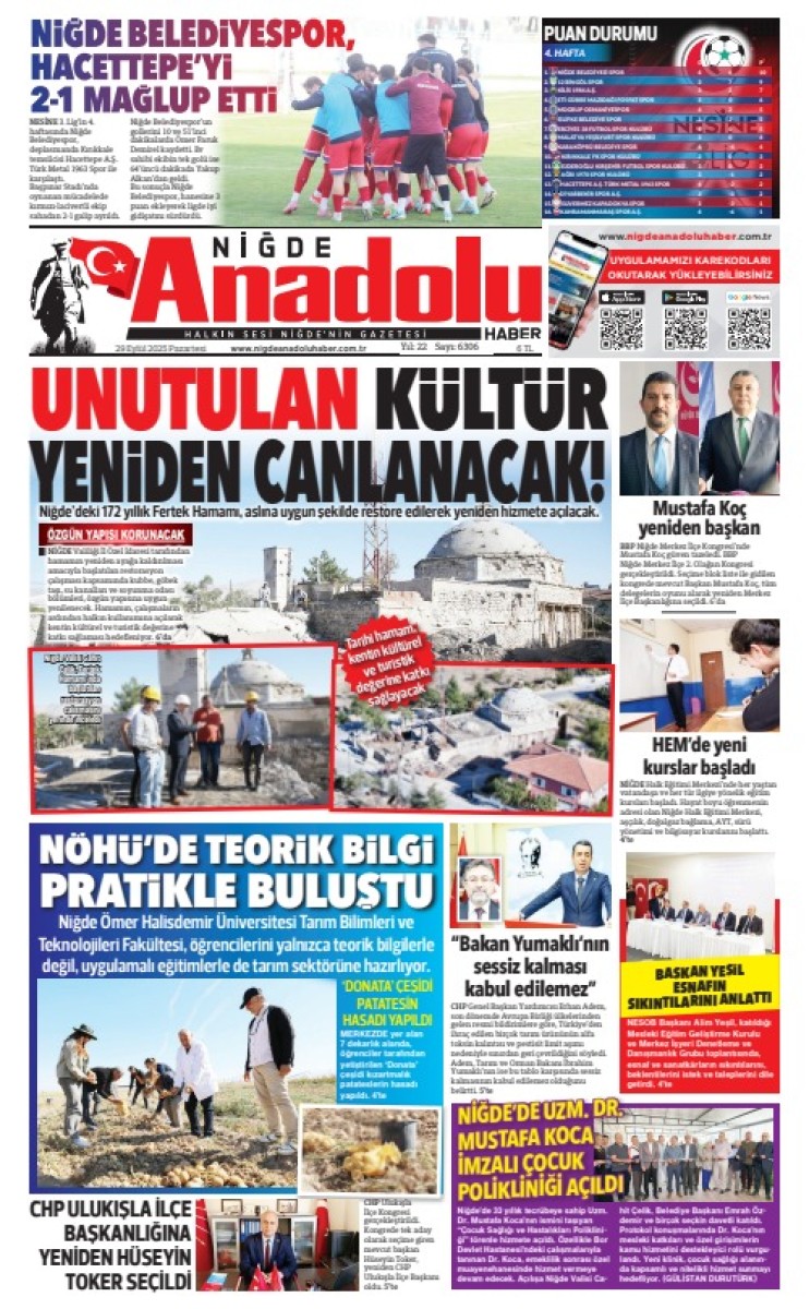  2025-09-29 Gazetesi