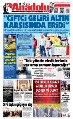 BUGÜNKÜ GAZETEMİZ