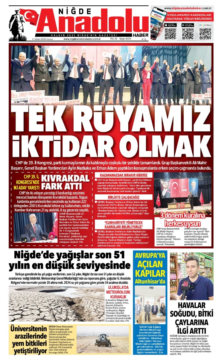  2025-10-17 Gazetesi