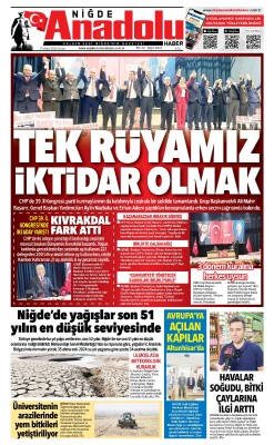 BUGÜNKÜ GAZETEMİZ