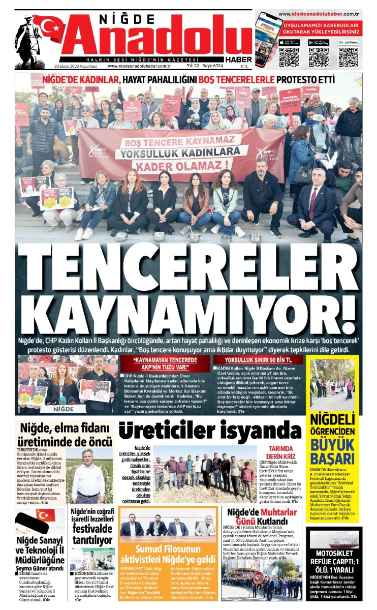  2025-10-20 Gazetesi
