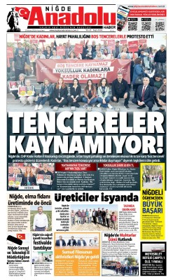 BUGÜNKÜ GAZETEMİZ