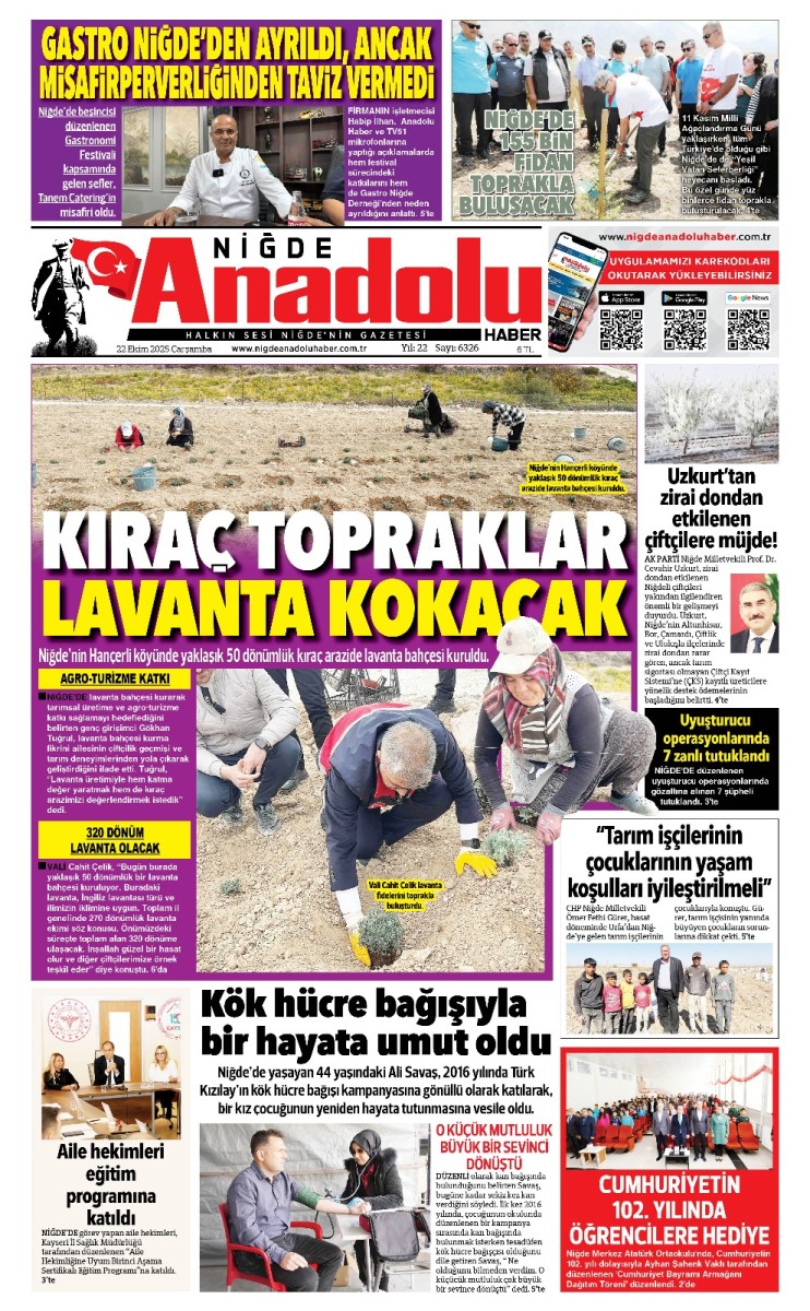  2025-10-22 Gazetesi
