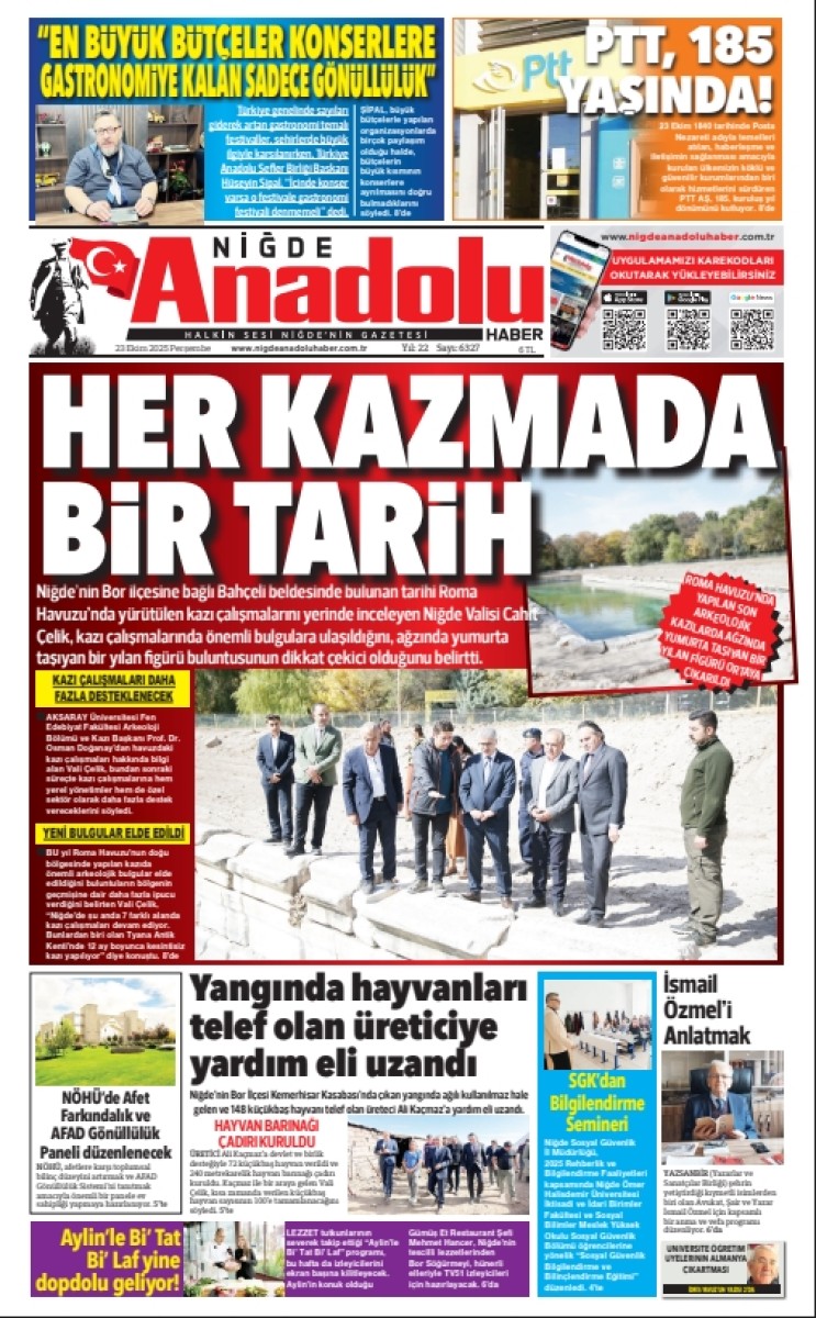 2025-10-23 Gazetesi