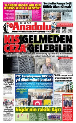 BUGÜNKÜ GAZETEMİZ