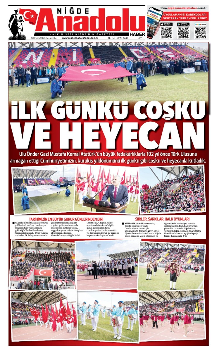  2025-10-30 Gazetesi