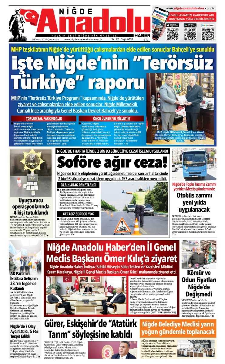  2025-11-05 Gazetesi