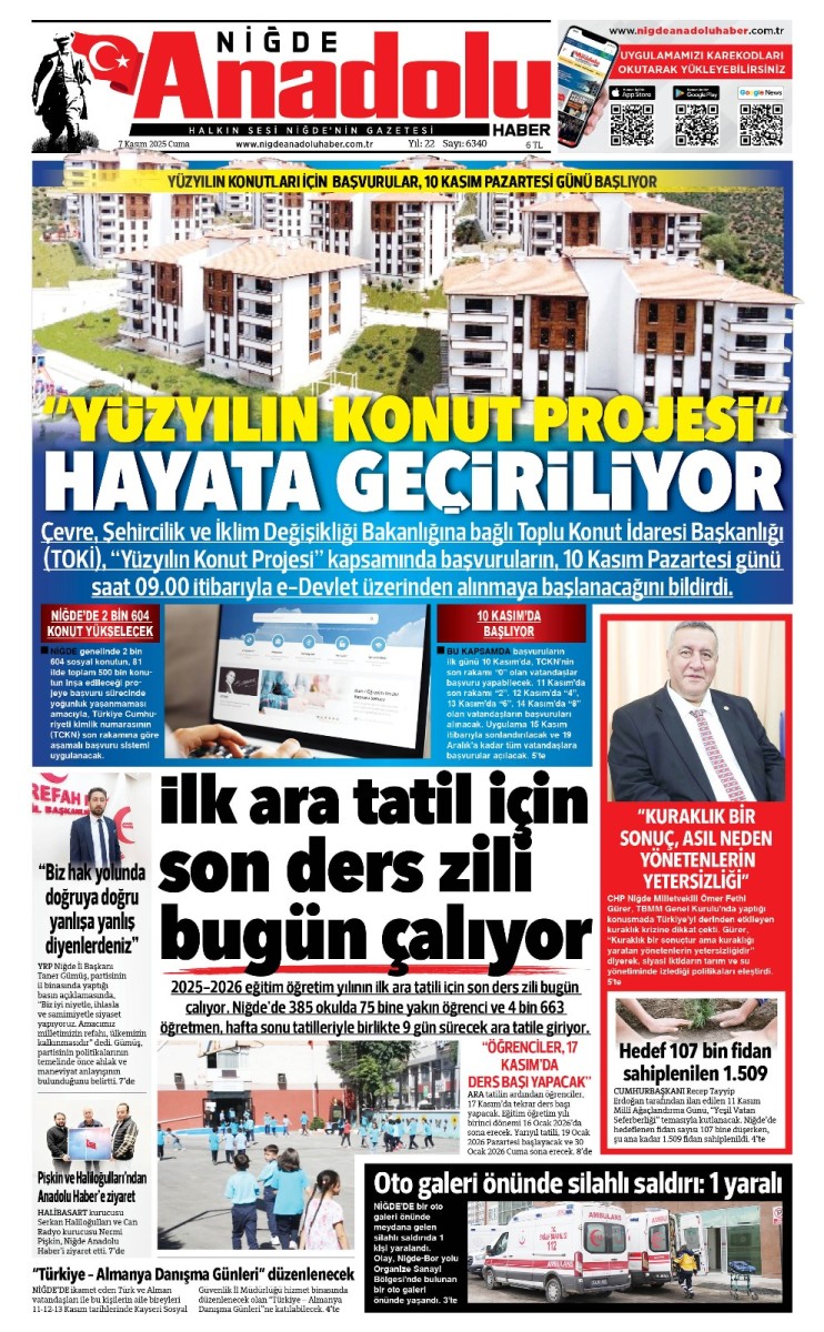  2025-11-07 Gazetesi