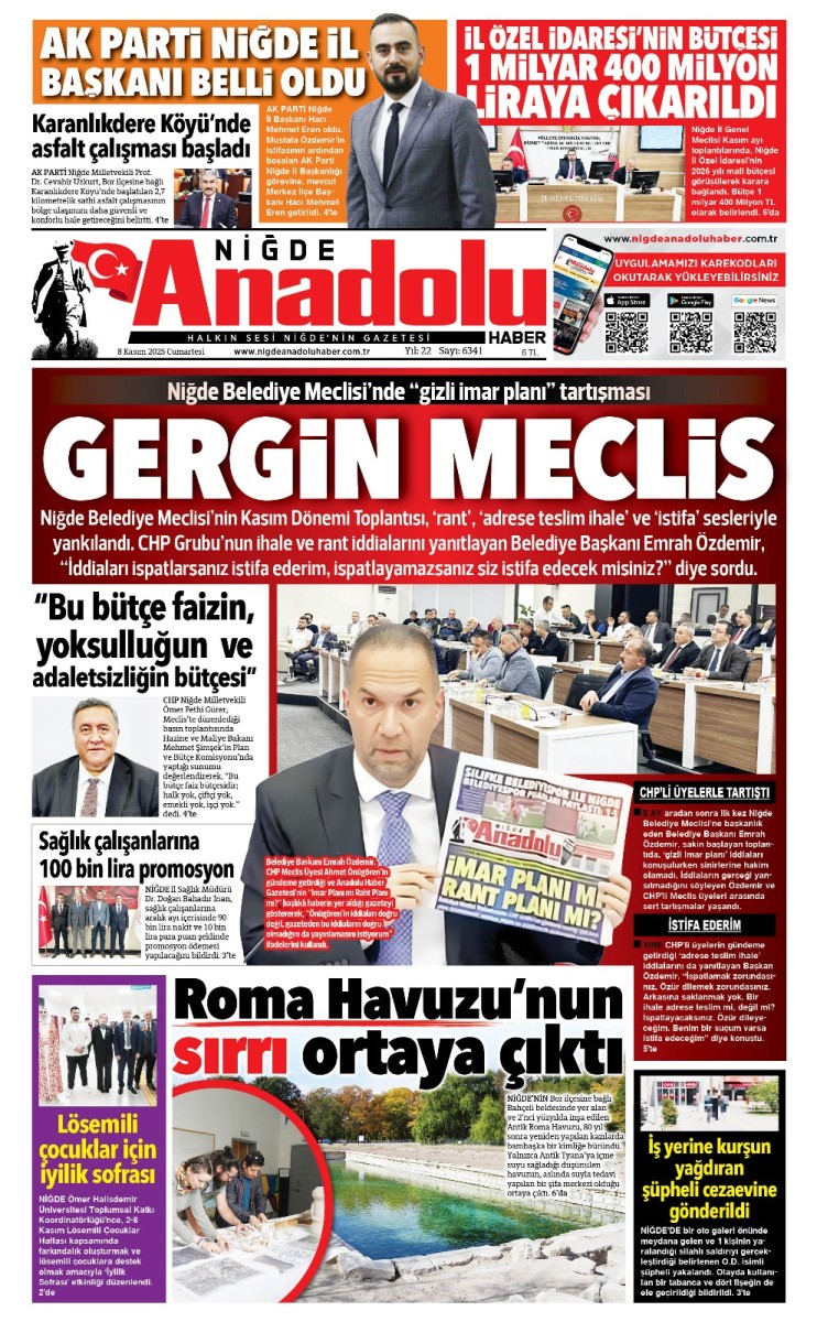  2025-11-08 Gazetesi
