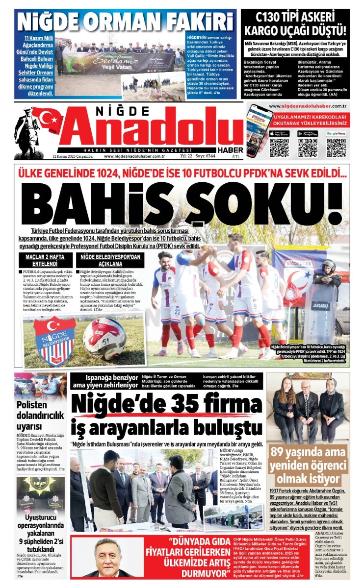  2025-11-12 Gazetesi