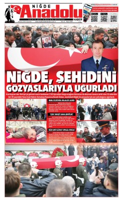 BUGÜNKÜ GAZETEMİZ