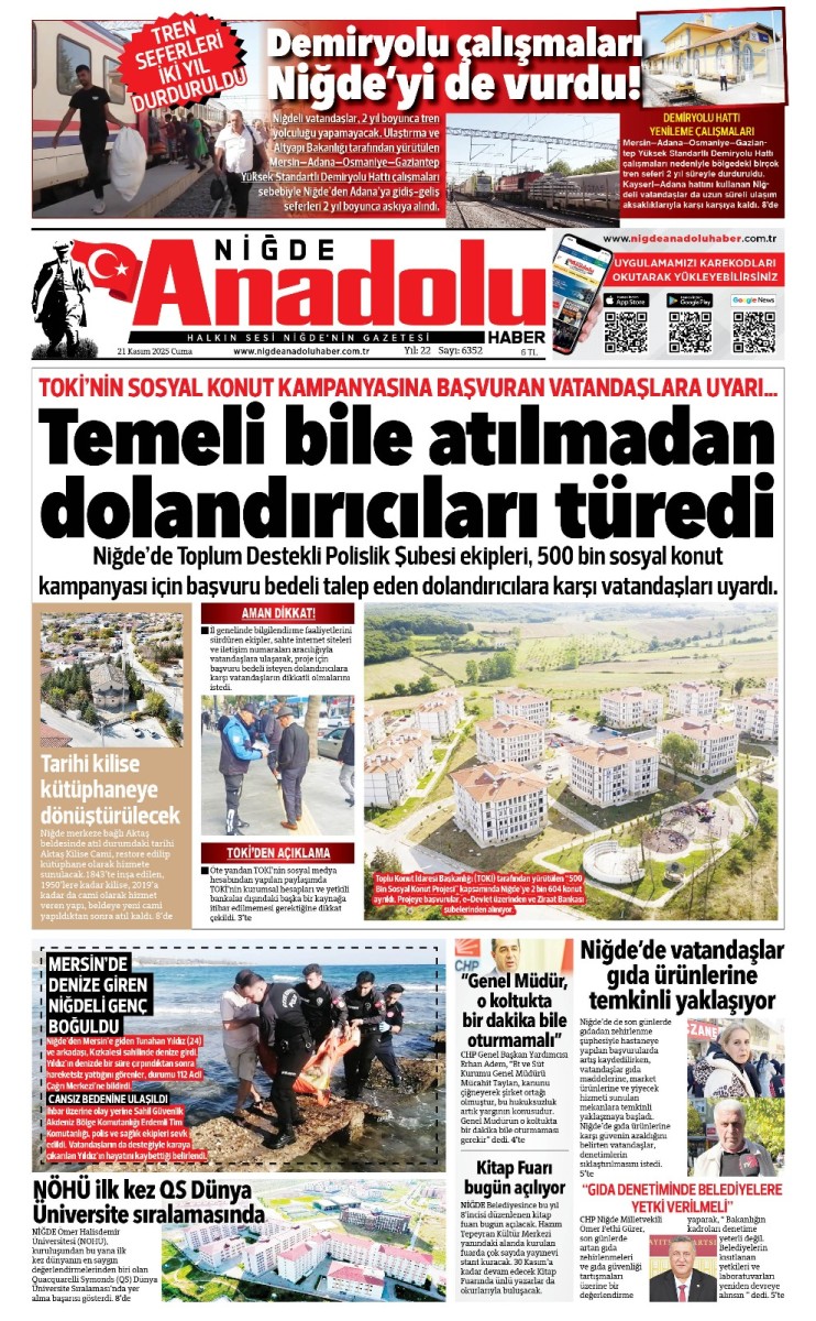 2025-11-21 Gazetesi