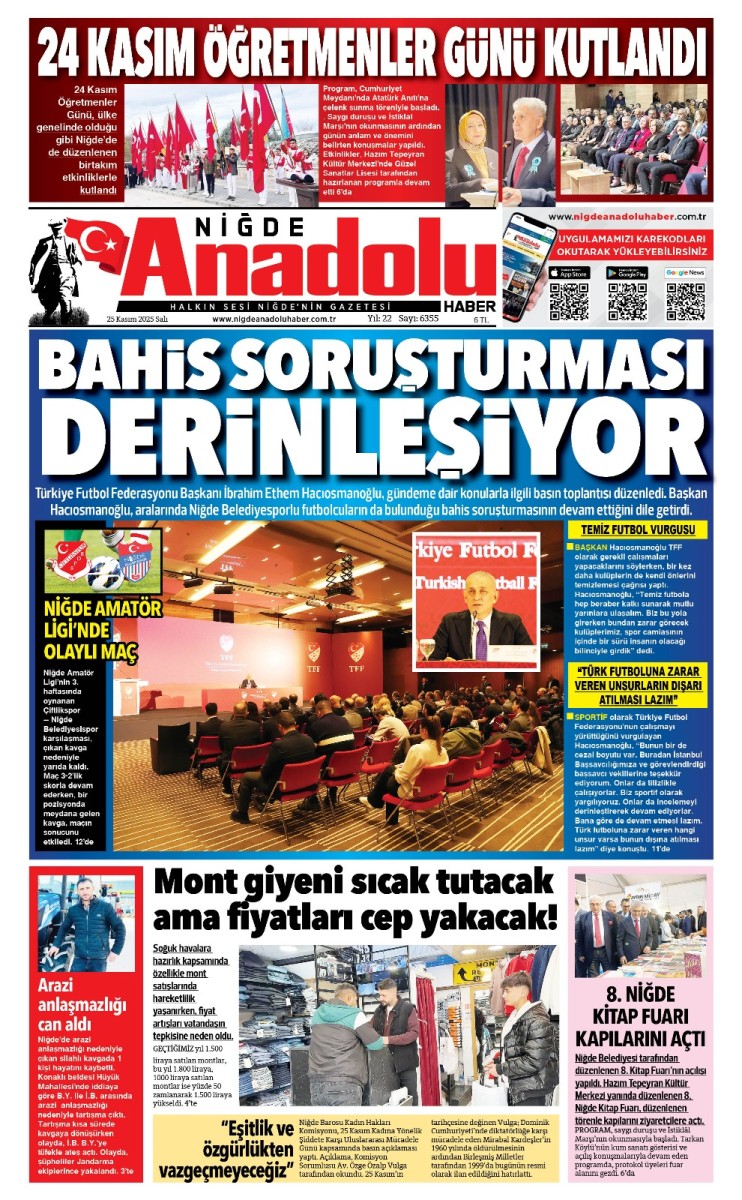  2025-11-25 Gazetesi