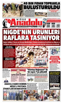 BUGÜNKÜ GAZETEMİZ