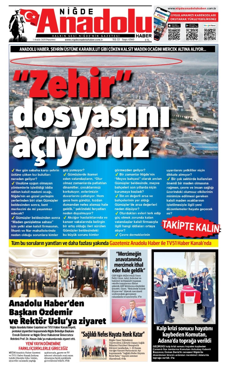  2025-12-01 Gazetesi
