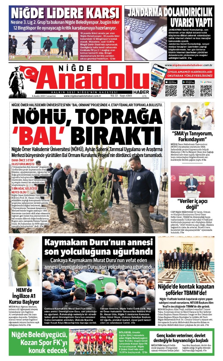  2025-12-06 Gazetesi