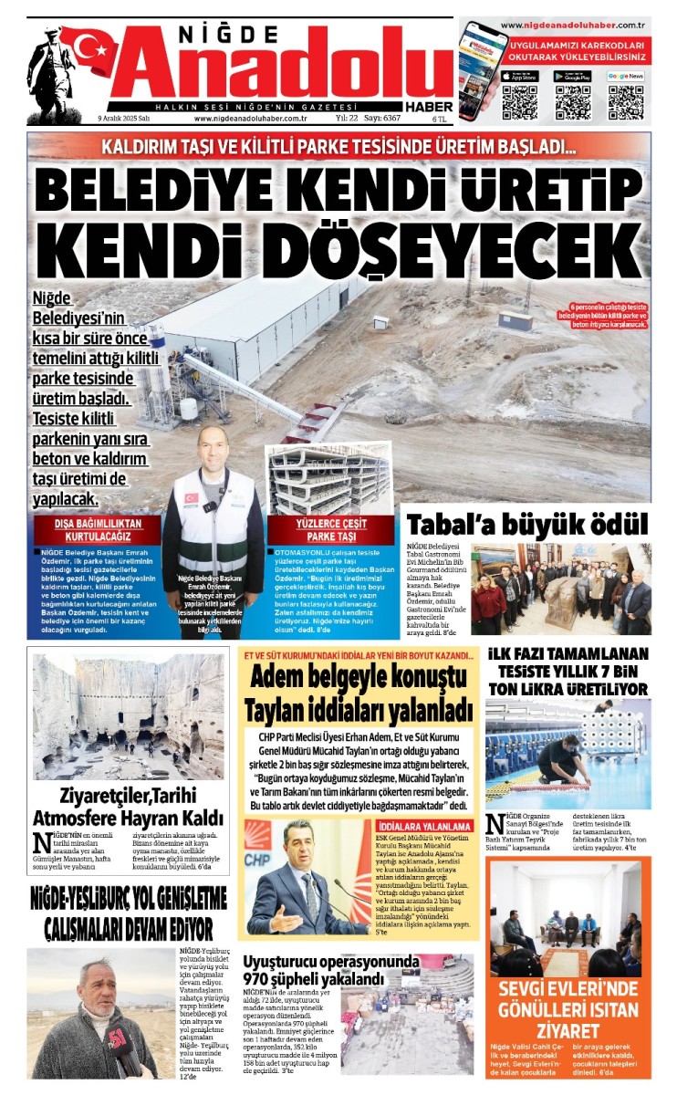  2025-12-09 Gazetesi