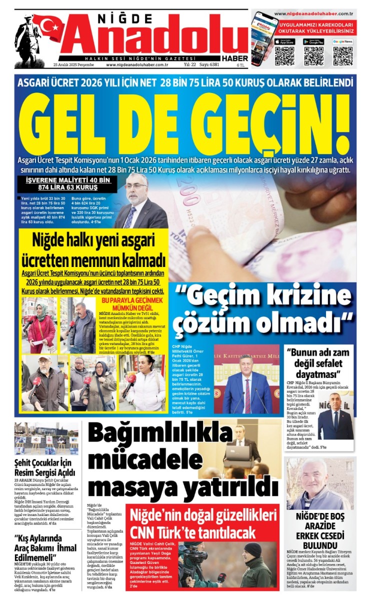  2025-12-25 Gazetesi