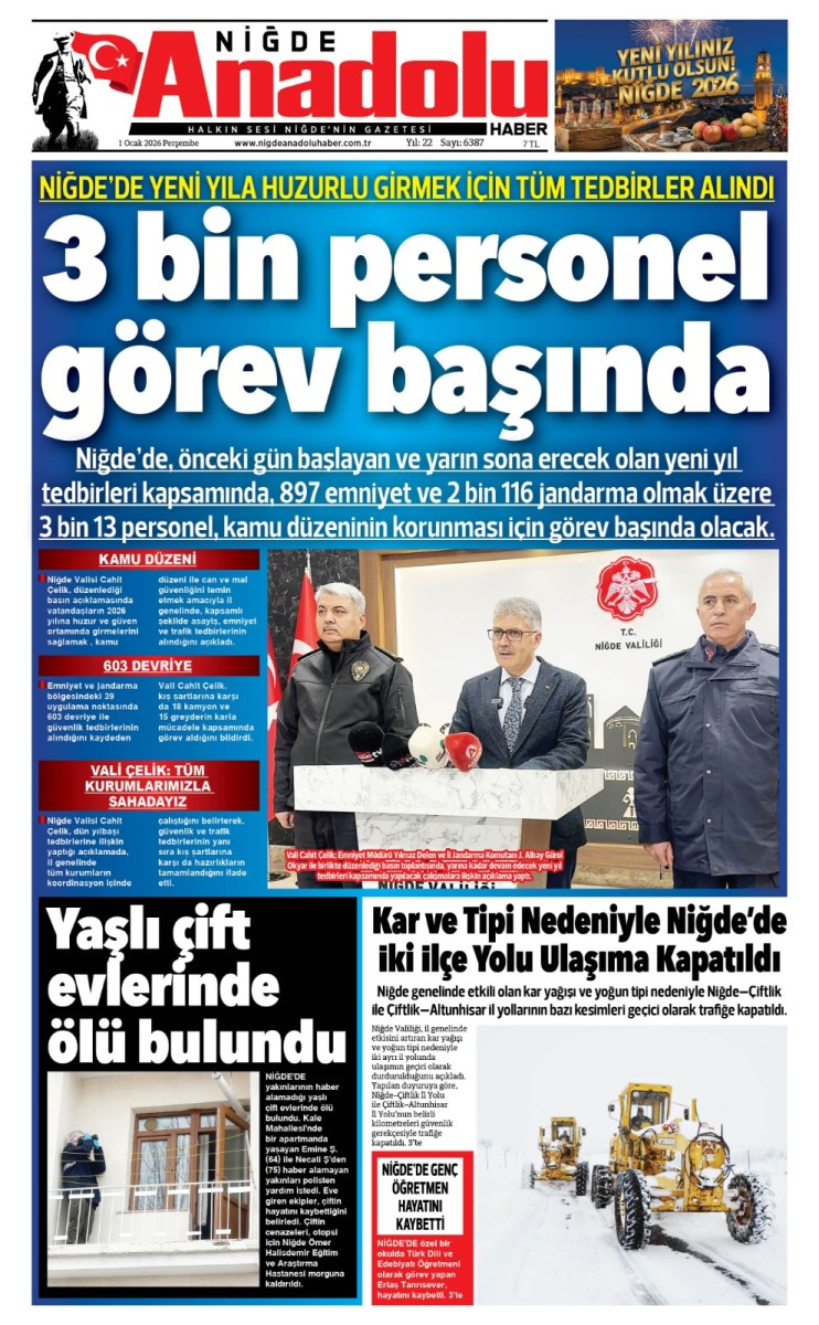  2026-01-01 Gazetesi