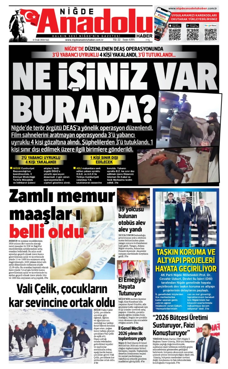  2026-01-06 Gazetesi