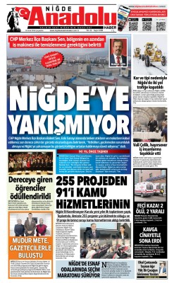 BUGÜNKÜ GAZETEMİZ