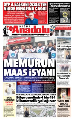 BUGÜNKÜ GAZETEMİZ