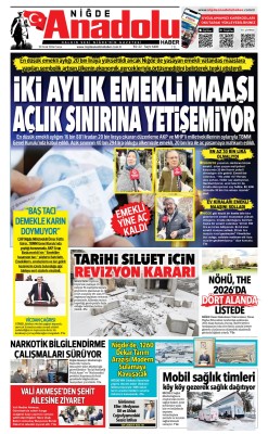 BUGÜNKÜ GAZETEMİZ