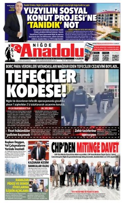 BUGÜNKÜ GAZETEMİZ