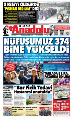 BUGÜNKÜ GAZETEMİZ