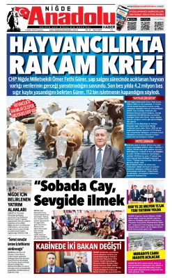 BUGÜNKÜ GAZETEMİZ