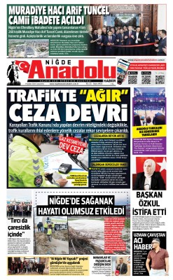 BUGÜNKÜ GAZETEMİZ