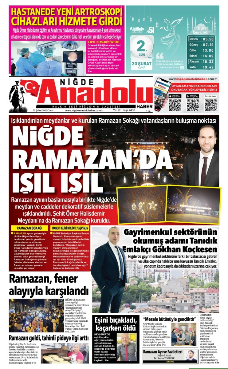  2026-02-20 Gazetesi
