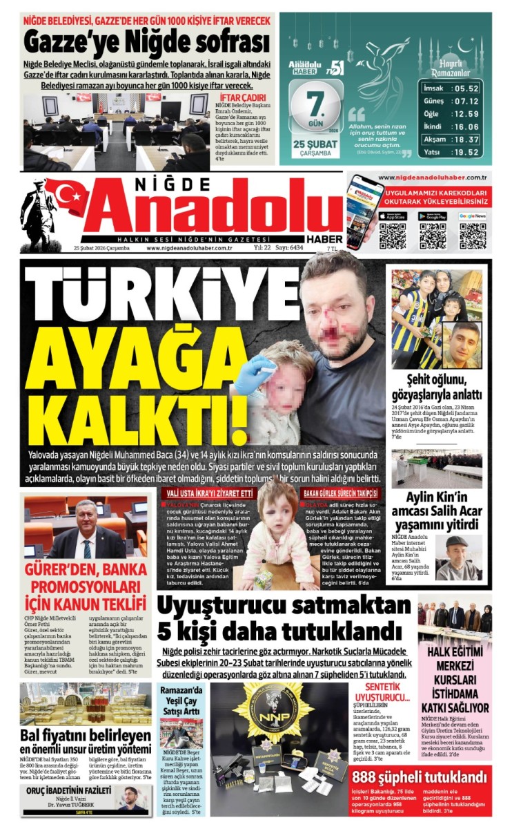  2026-02-25 Gazetesi