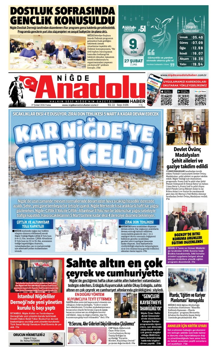  2026-02-27 Gazetesi