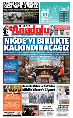 BUGÜNKÜ GAZETEMİZ