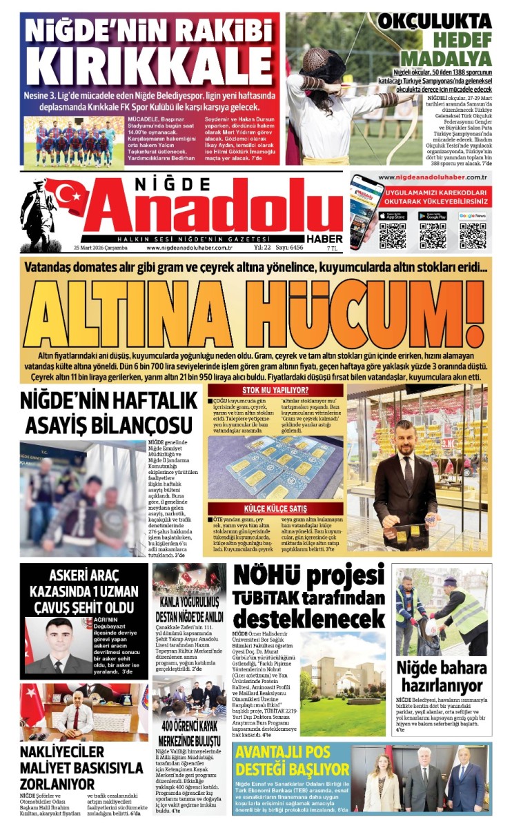  2026-03-25 Gazetesi