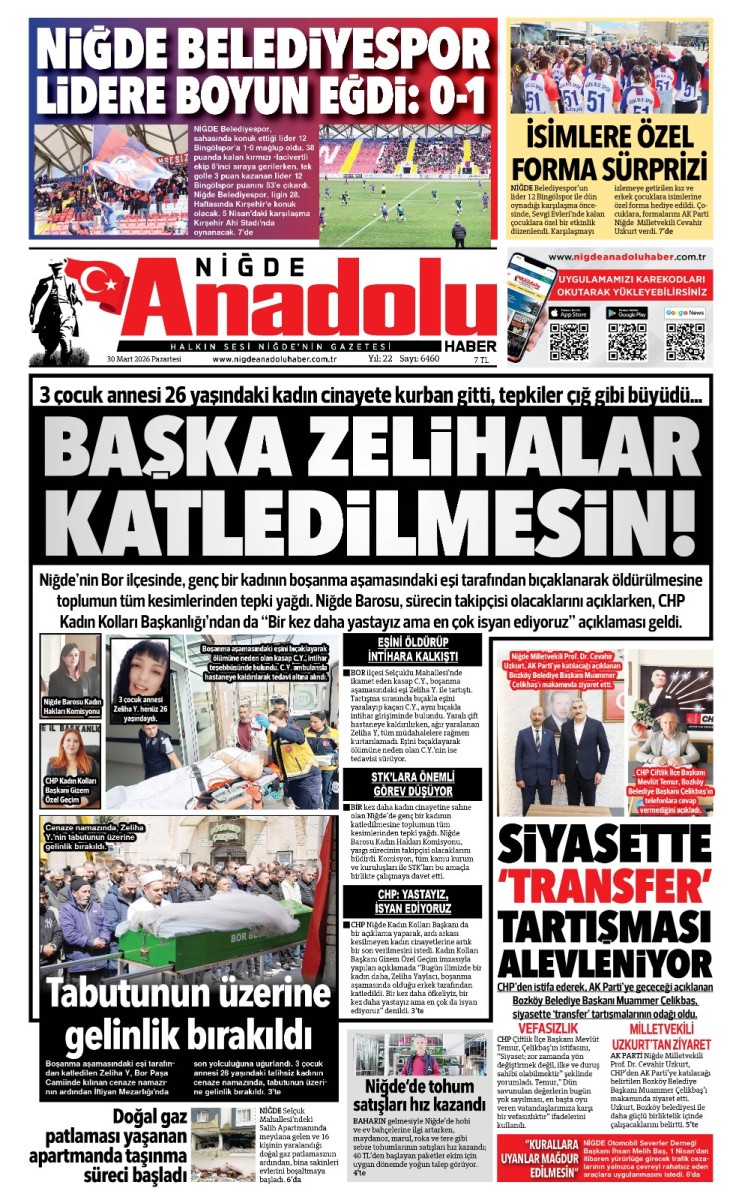  2026-03-30 Gazetesi