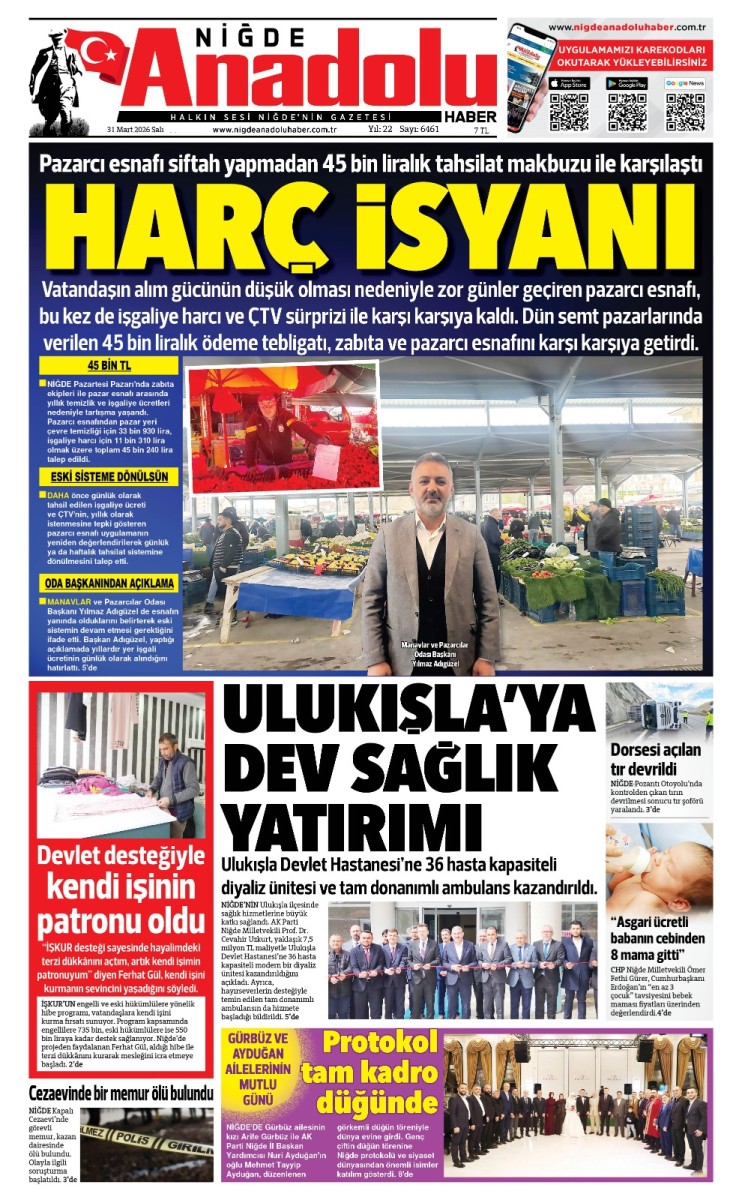  2026-03-31 Gazetesi