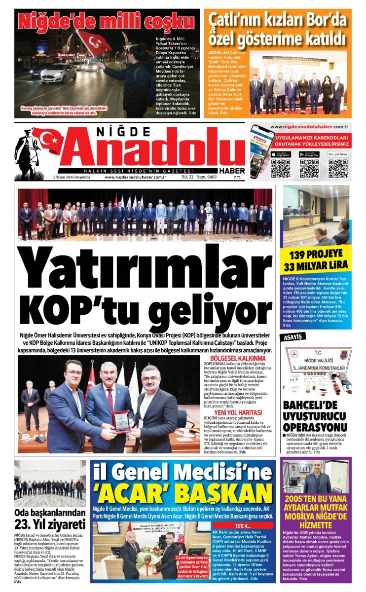  2026-04-02 Gazetesi