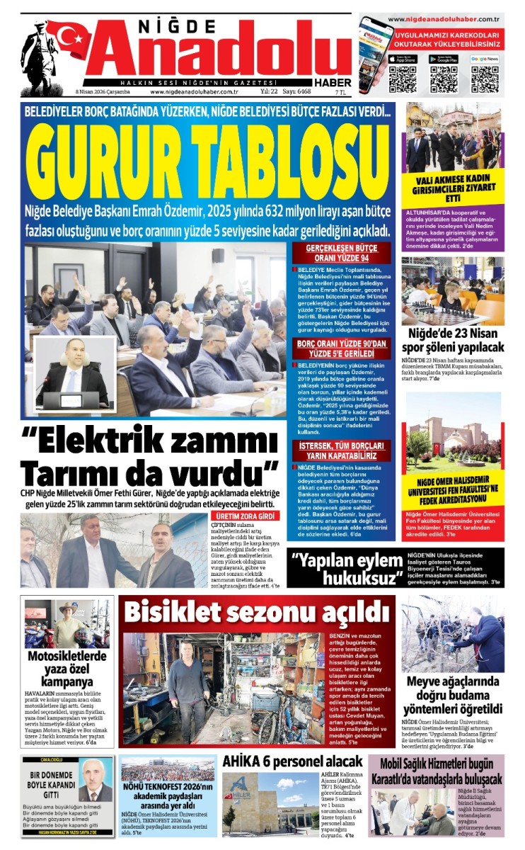  2026-04-08 Gazetesi