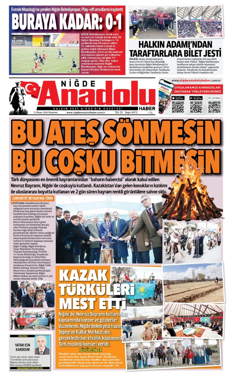  2026-04-13 Gazetesi