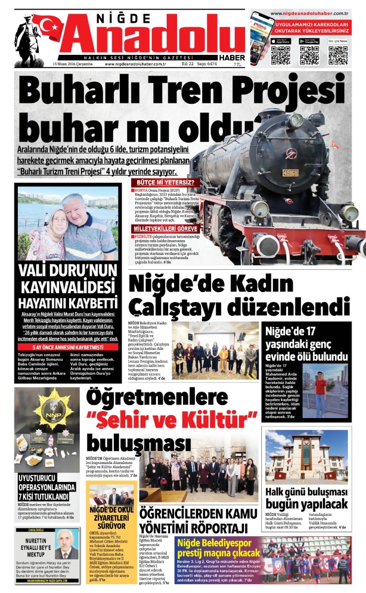  2026-04-15 Gazetesi