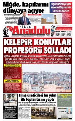 BUGÜNKÜ GAZETEMİZ
