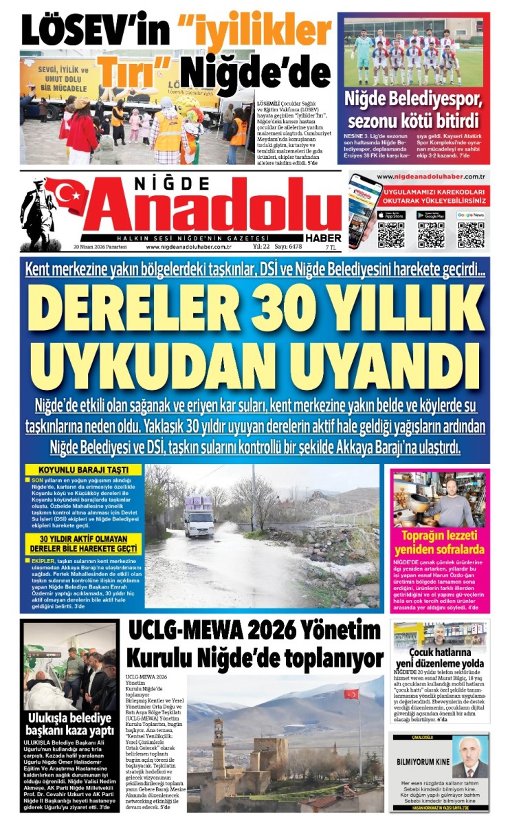  2026-04-20 Gazetesi