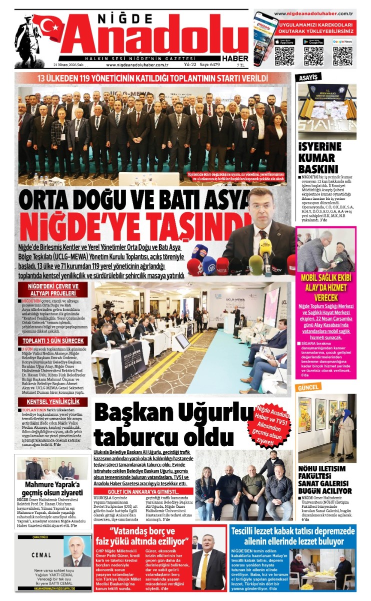 2026-04-21 Gazetesi