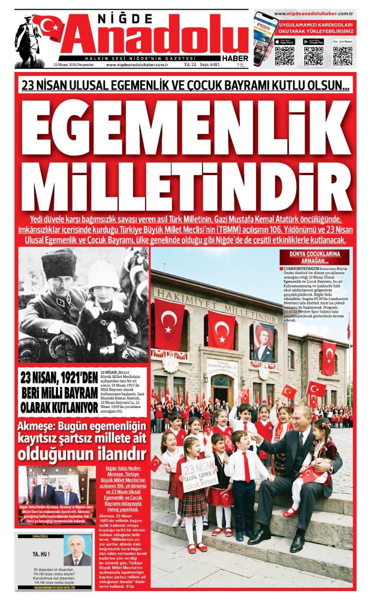  2026-04-23 Gazetesi