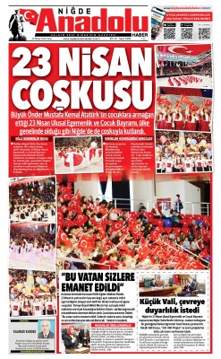 BUGÜNKÜ GAZETEMİZ